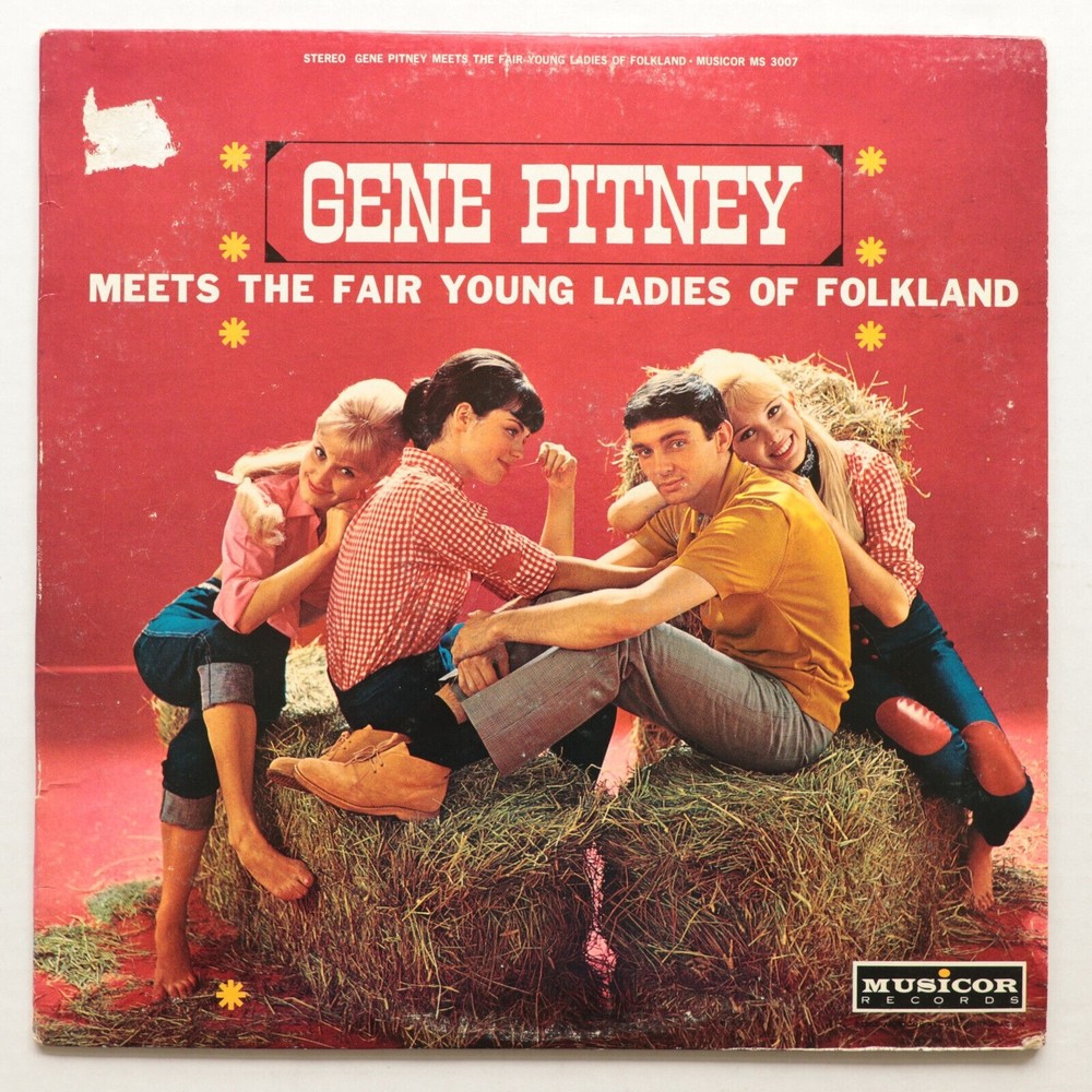 Gene Pitney – Meets The Fair Young Ladies Of Folkland - 12" Vinyl LP MS 3007 EX